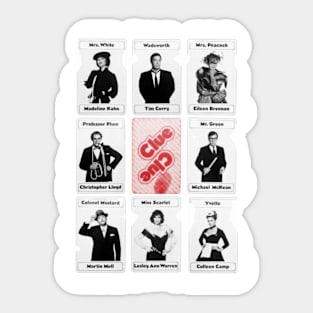 the clue movie Sticker